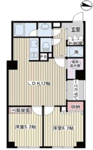 護国寺ロイアルハイツ 207号室_間取り